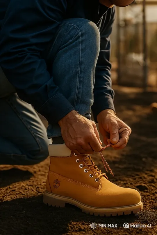 Tying a Boot Lace Knot with Skillful Hands – AI Generated Video | Hailuo AI