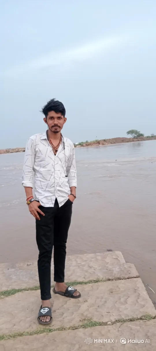 Young Man Meets Narendra Modi by the River – AI Generated Video | Hailuo AI