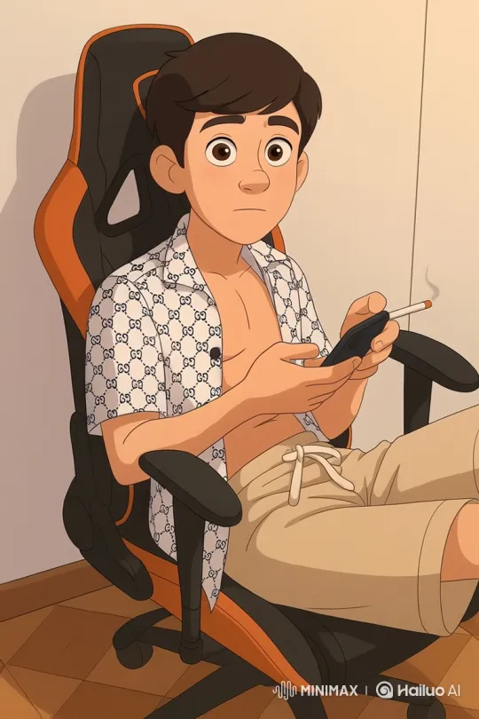 Young Man Contemplates Choice in Summer Quiet – AI Generated Video | Hailuo AI