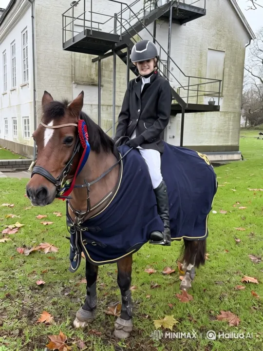 Young Rider and Horse Perform Stunning Backflip Jump – AI Generated Video | Hailuo AI