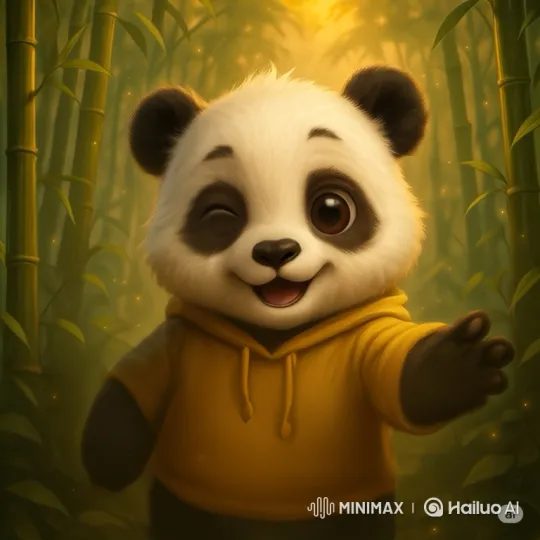 Baby Panda's Mood Shift: From Joy to Melancholy – AI Generated Video | Hailuo AI