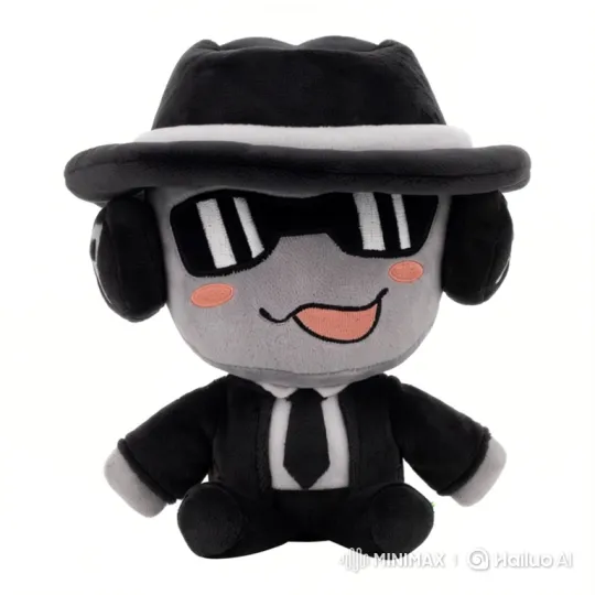 Plush Character Weeps Wealth Over City in Surreal Animation – AI Generated Video | Hailuo AI