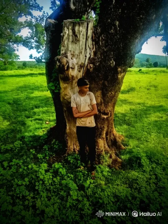 Young Man Reflects on Modi in Tranquil Setting – AI Generated Video | Hailuo AI