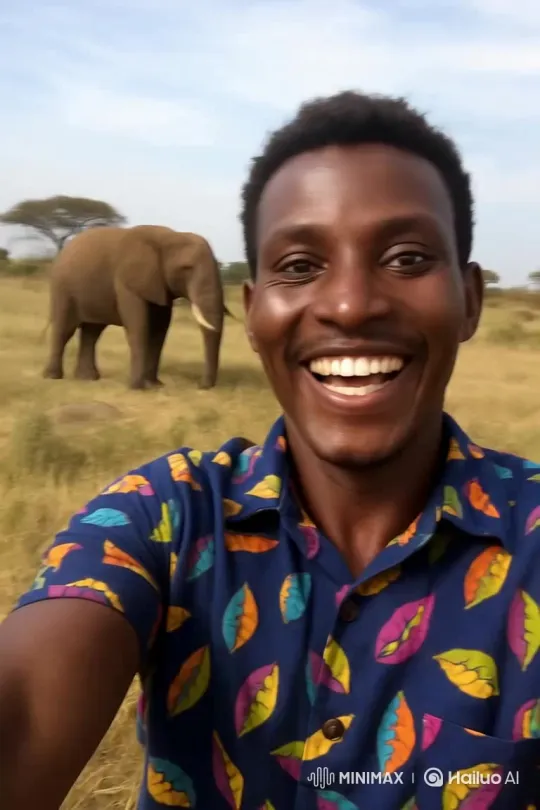 The Lion Behind Me: A Short Story – AI Generated Video | Hailuo AI