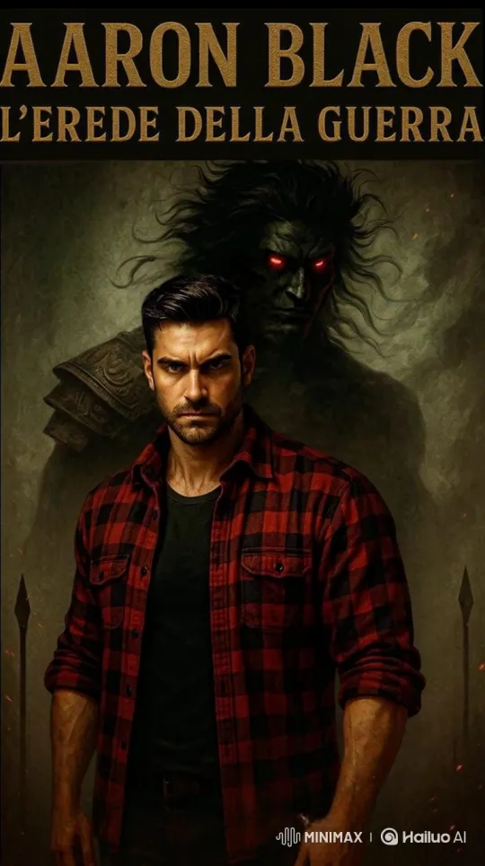 Muscular Man Faces Shadowy Entity in Brooding Scene – AI Generated Video | Hailuo AI