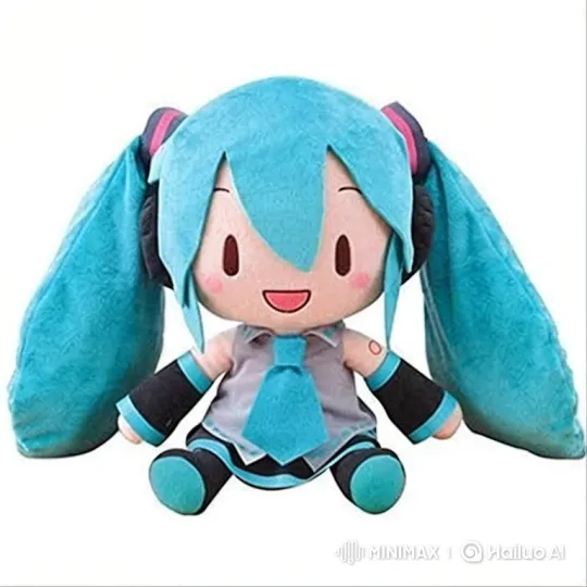 Hatsune Miku Plush Doll Hair Falls Off – AI Generated Video | Hailuo AI