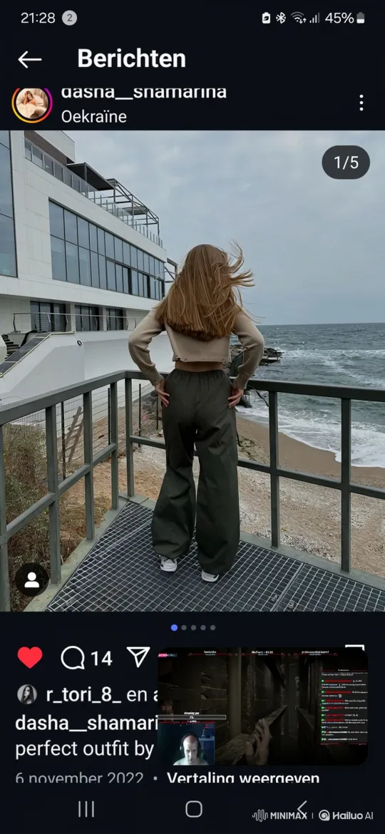 Woman Stands Firm Against Intensifying Storm – AI Generated Video | Hailuo AI