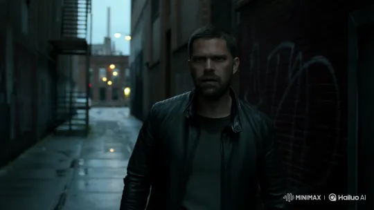Guardian in the Alley: A Protector's Vigil – AI Generated Video | Hailuo AI