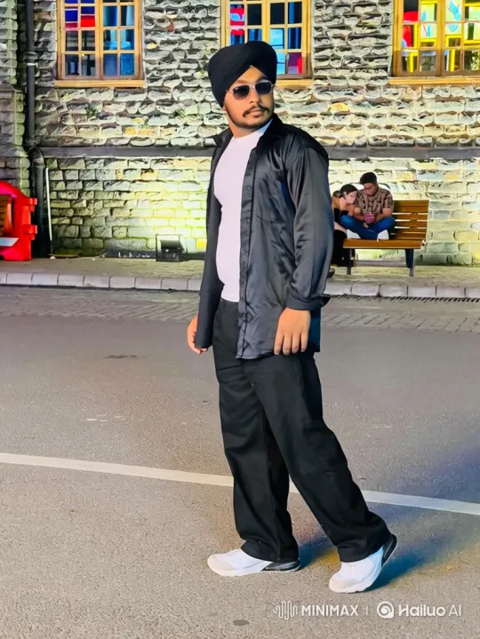Young Man in Turban Fights and Shakes Hands with Modi Lookalike – AI Generated Video | Hailuo AI