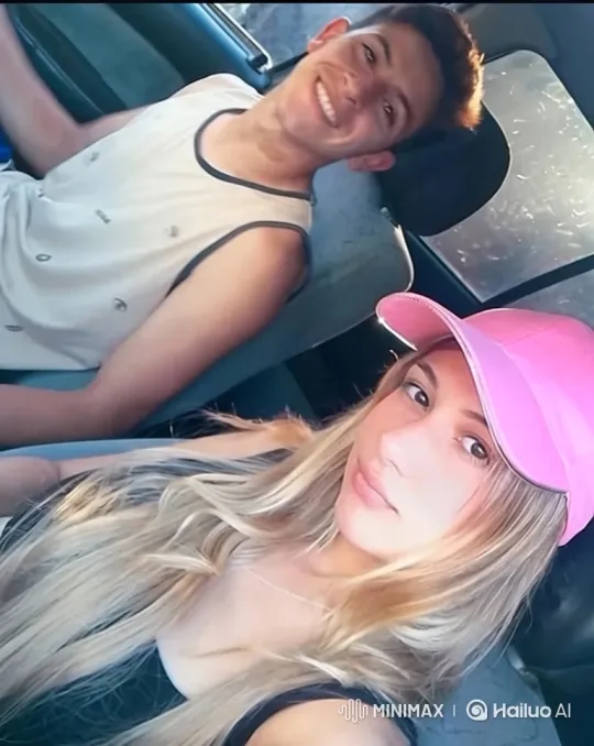 Family Bonding Moment Captured in a Car – AI Generated Video | Hailuo AI