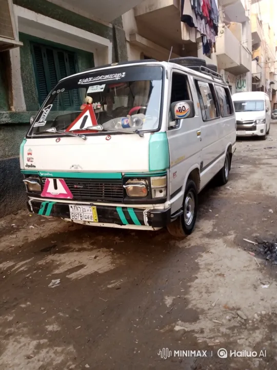 White Van Custom Lowering in Alley Setting – AI Generated Video | Hailuo AI