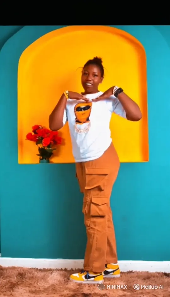 Confident Young Woman Poses with Cool Demeanor – AI Generated Video | Hailuo AI