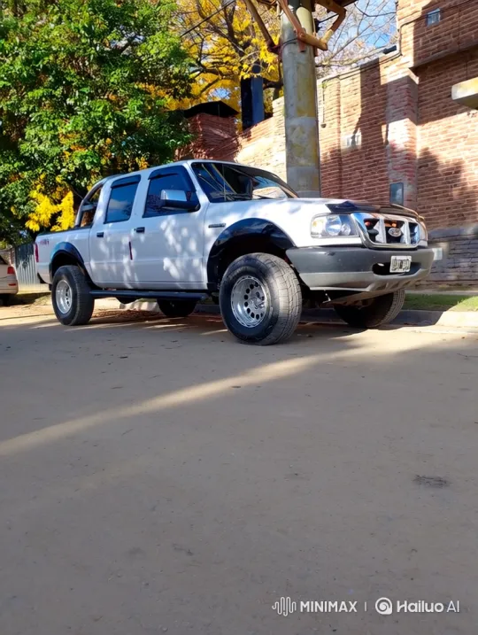 Custom White Pickup Truck Lifts Impressively – AI Generated Video | Hailuo AI