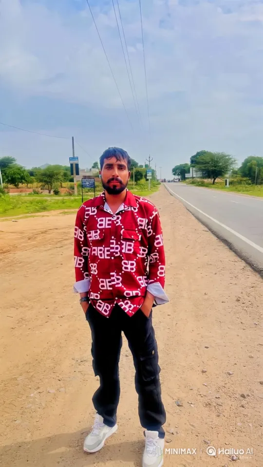 Indian Prime Minister Narendra Modi meets man on rural roadside – AI Generated Video | Hailuo AI