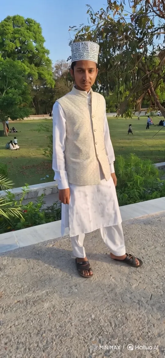 Prime Minister Modi Meets Young Man on Serene Road – AI Generated Video | Hailuo AI