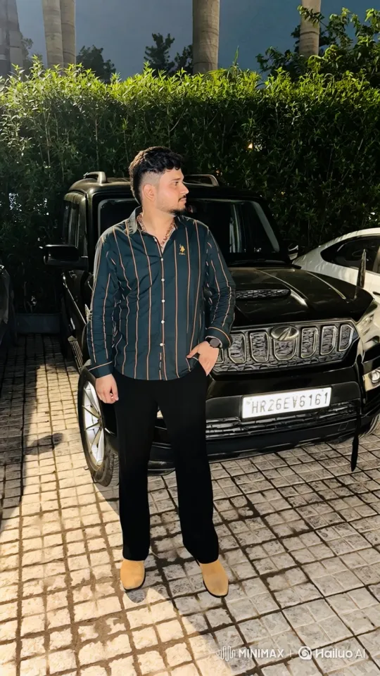 Young Man Meets Celebrity Lookalike in Night Encounter – AI Generated Video | Hailuo AI