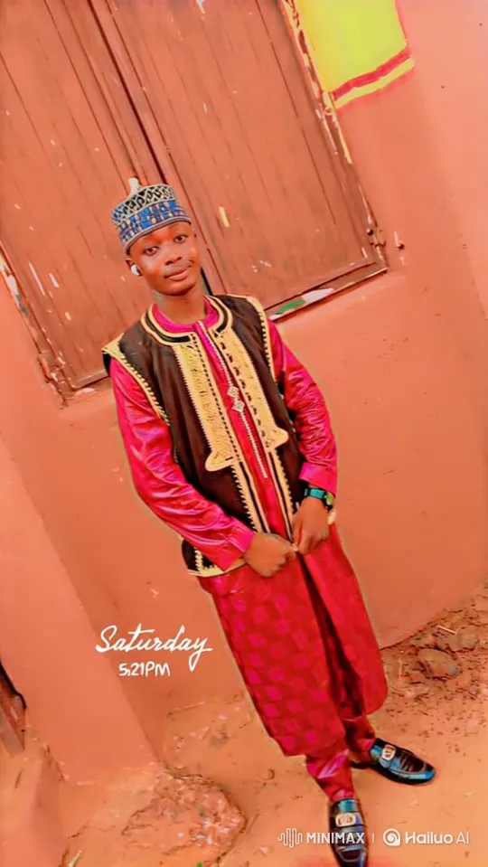Young Man in Colorful Outfit Stands Outside – AI Generated Video | Hailuo AI