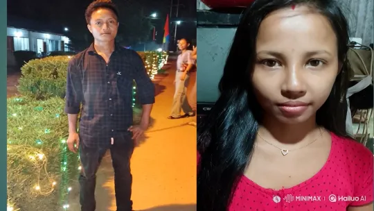 Couple's Romantic Encounter in a Softly Lit Indoor Setting – AI Generated Video | Hailuo AI