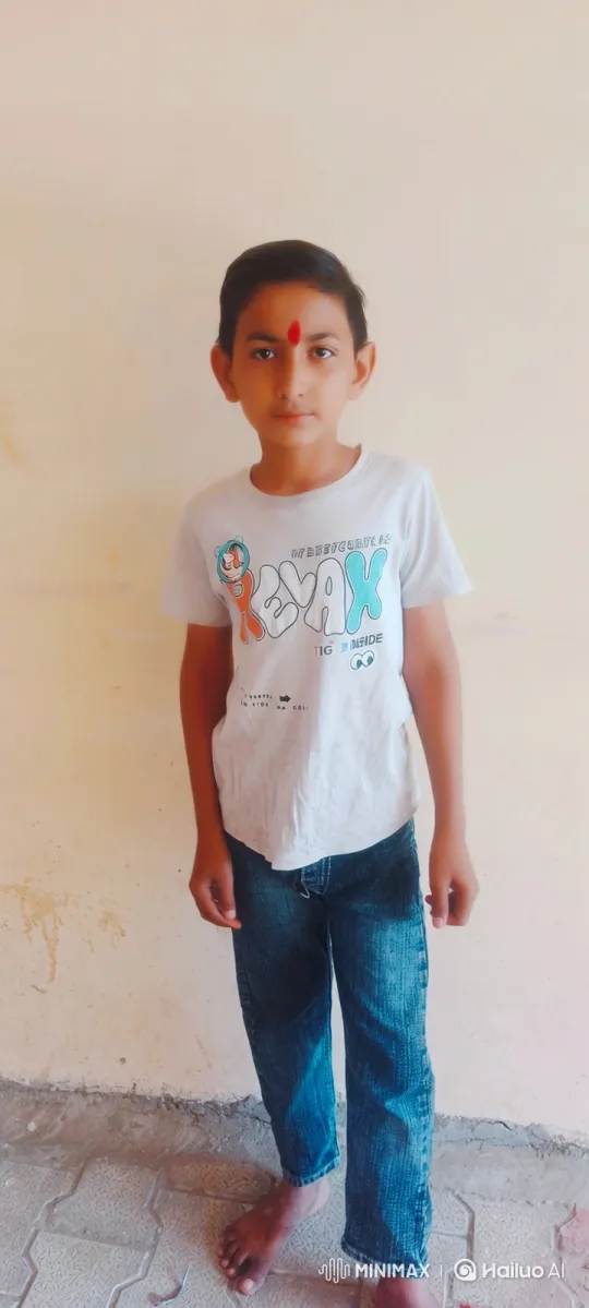 Boy Stands in Silent Meditation – AI Generated Video | Hailuo AI