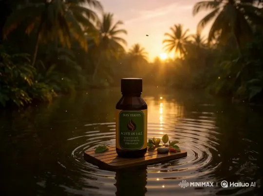 Golden Hour Tranquility: River to Underwater Journey – AI Generated Video | Hailuo AI