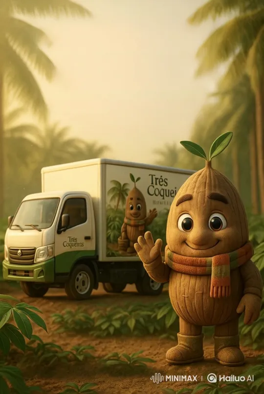 Coqueirinho's Warm Welcome in a Tropical Setting – AI Generated Video | Hailuo AI