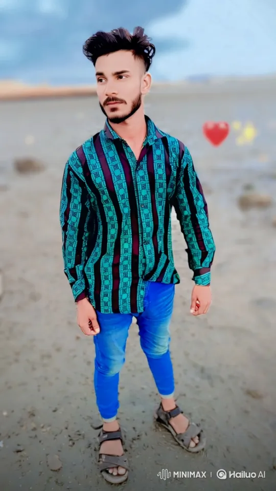 Young Man Transformed into a Moon Landscape – AI Generated Video | Hailuo AI