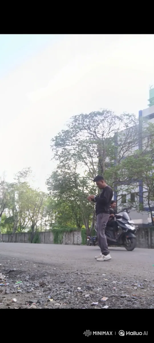 Young Man Meets Prime Minister on Quiet Street – AI Generated Video | Hailuo AI