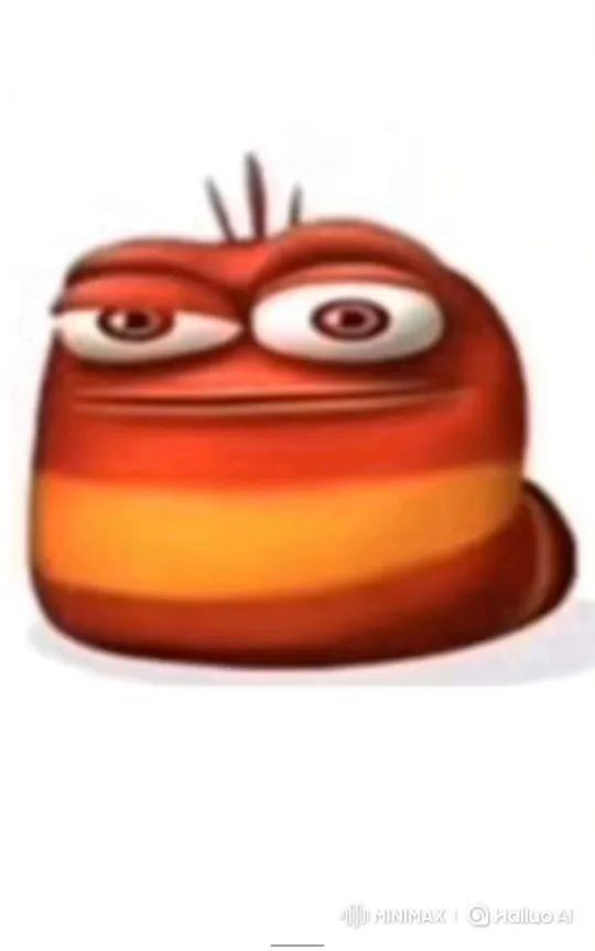Animated Larva Character Awakens, Then Returns to Rest – AI Generated Video | Hailuo AI