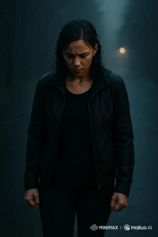 Woman Prays in the Rain: A Journey of Distress – AI Generated Video | Hailuo AI