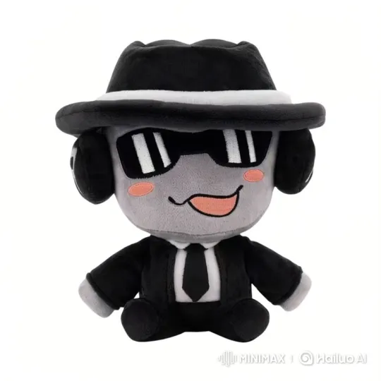 Plush Toy Secret Agent Eats Cartoon Pizza – AI Generated Video | Hailuo AI