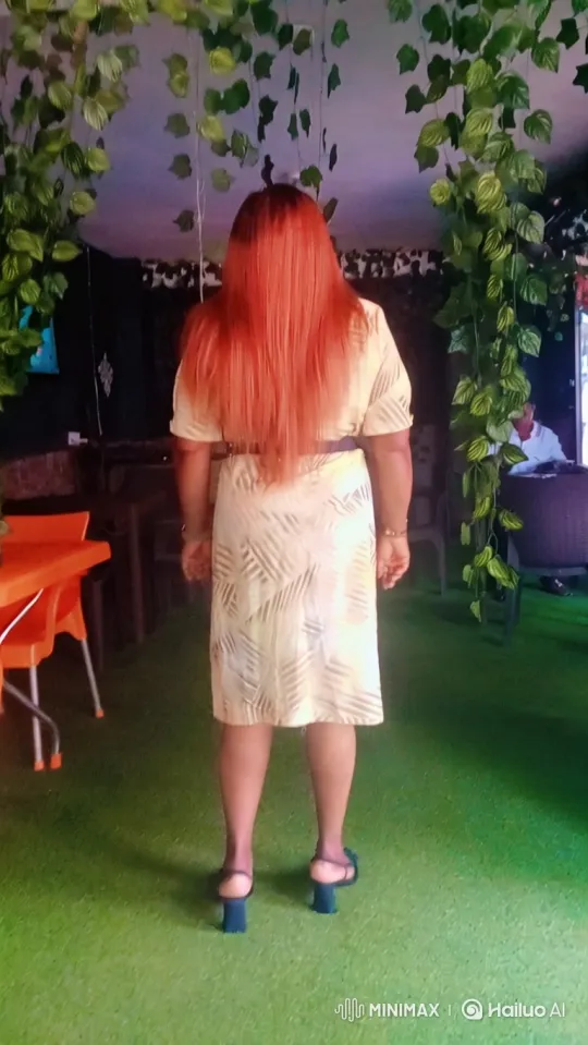 Woman in Yellow Dress Goes From Garden to Airplane Takeoff – AI Generated Video | Hailuo AI