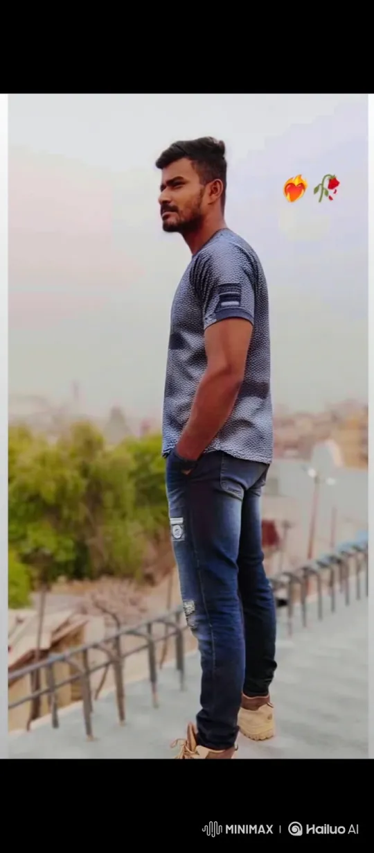 Young Man on Rooftop Meets Distinguished Passenger – AI Generated Video | Hailuo AI