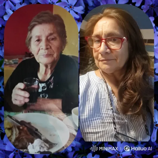Elderly and Middle-Aged Women Embrace in a Dreamlike Setting – AI Generated Video | Hailuo AI