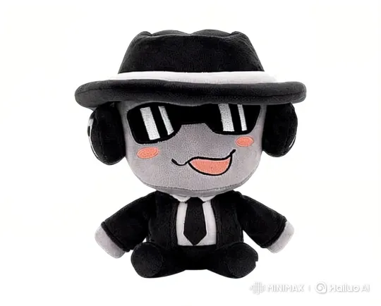 Plush Toy Poker Player Makes Confident Bet – AI Generated Video | Hailuo AI
