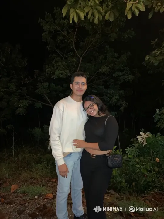 Family Embraces Joyfully in Night Setting – AI Generated Video | Hailuo AI