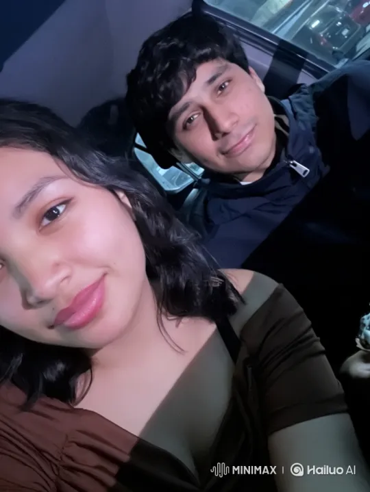 Young Couple and Child's Joyful Embrace Captured – AI Generated Video | Hailuo AI