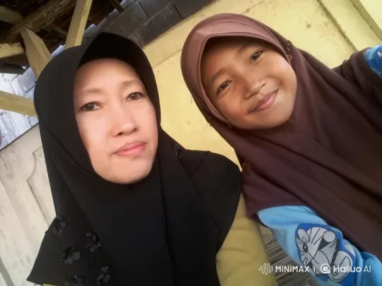 Woman and Girl Share Tender Moment in Portrait – AI Generated Video | Hailuo AI