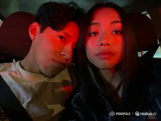 Family Affection Captured in a Candid Car Moment – AI Generated Video | Hailuo AI
