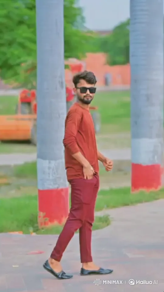 Couple Shares Intimate Moment in Serene Park – AI Generated Video | Hailuo AI