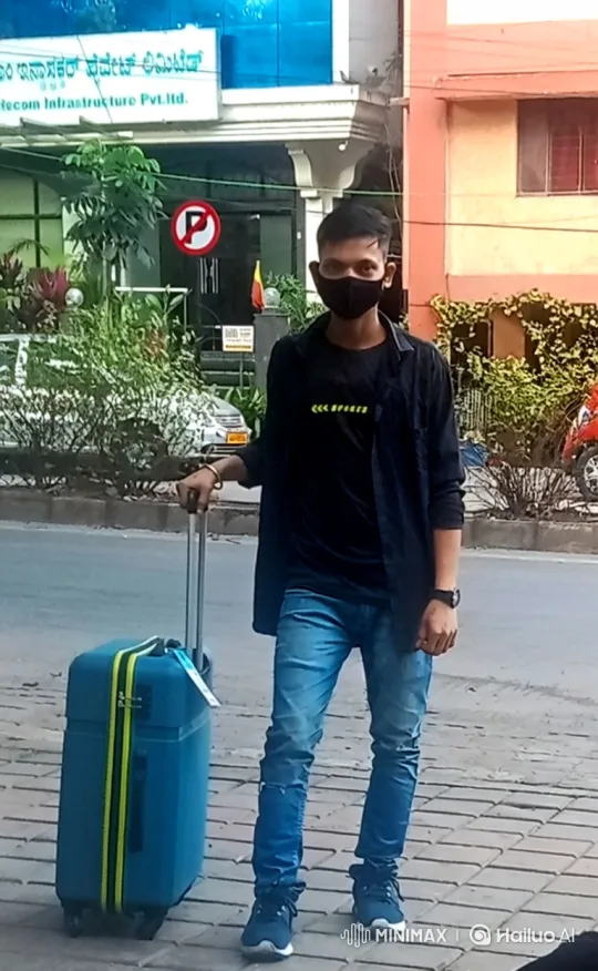 Young Man Meets Older Gentleman for a Handshake on City Street – AI Generated Video | Hailuo AI