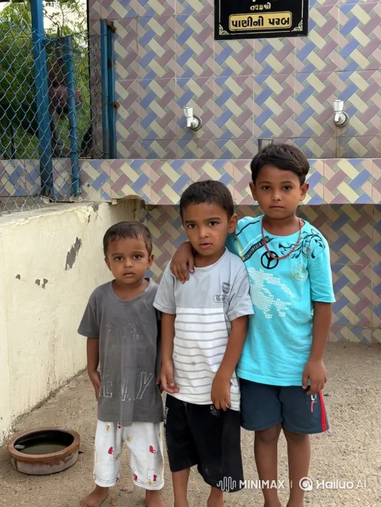 Narendra Modi Shares a Moment with Three Boys – AI Generated Video | Hailuo AI