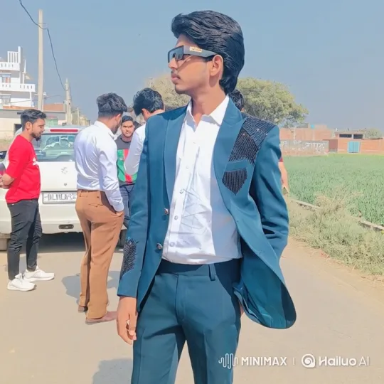 Man in Teal Suit: Journey from Earth to Space – AI Generated Video | Hailuo AI