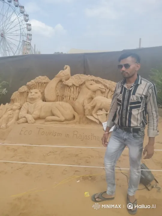 Rajasthan Eco Tourism Event with Modi and Unknown Man – AI Generated Video | Hailuo AI