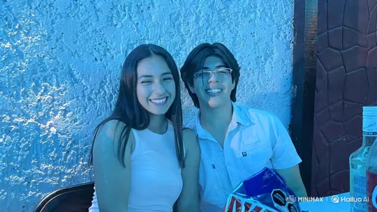 Family Embrace on a Sunny Patio – AI Generated Video | Hailuo AI