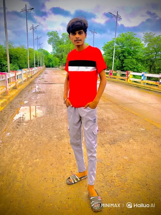 Young Man Boards Helicopter on Bridge – AI Generated Video | Hailuo AI