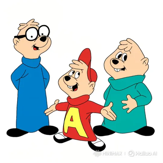Chipmunks Walk and Chat in Animated Style – AI Generated Video | Hailuo AI