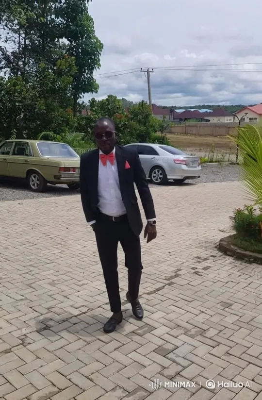 Young Man in Suit Enters Red Car, Drives Away – AI Generated Video | Hailuo AI