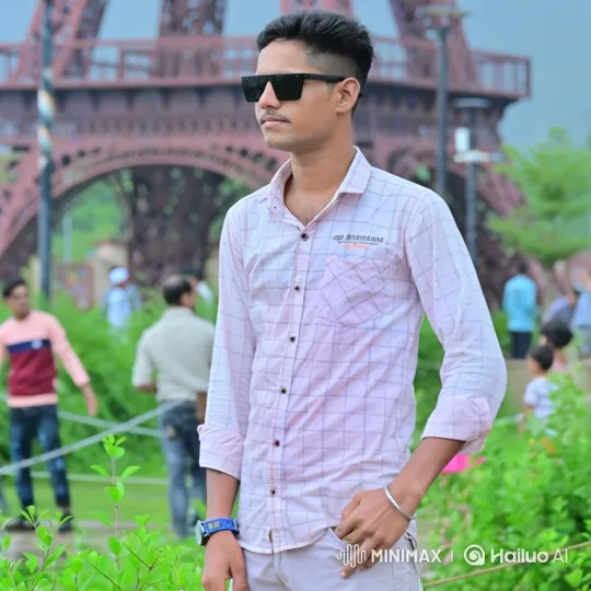 Young Man Meets Man Resembling Modi in Park – AI Generated Video | Hailuo AI