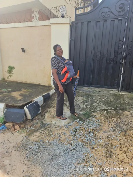 Woman with Baby Awaits Car Arrival – AI Generated Video | Hailuo AI