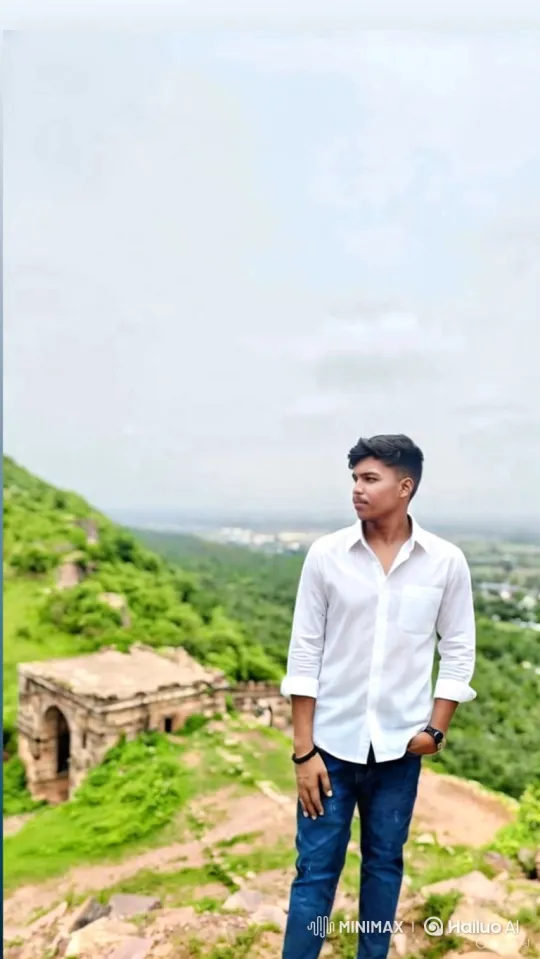 Man on Hilltop to Panoramic Earth View in Space – AI Generated Video | Hailuo AI